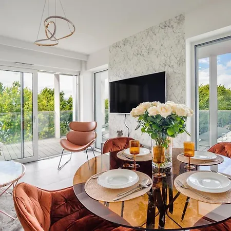 Daire Plaza 302 Z Widokiem Na Morze-perlowa Przystan Sianozety